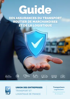 Couverture du guide des assurances du transport routier de marchandises et de la logistique